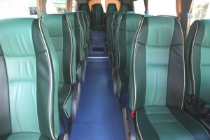 Interiores de autobuses de lujo